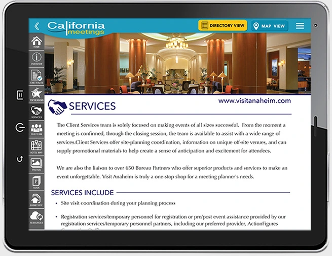 DMO services - Hospitality App Development
